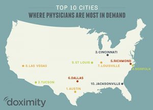 SHOW ME THE MONEY!!! New Physician Compensation Map Shows Doctors Where Pay is Highest (And Lowest)